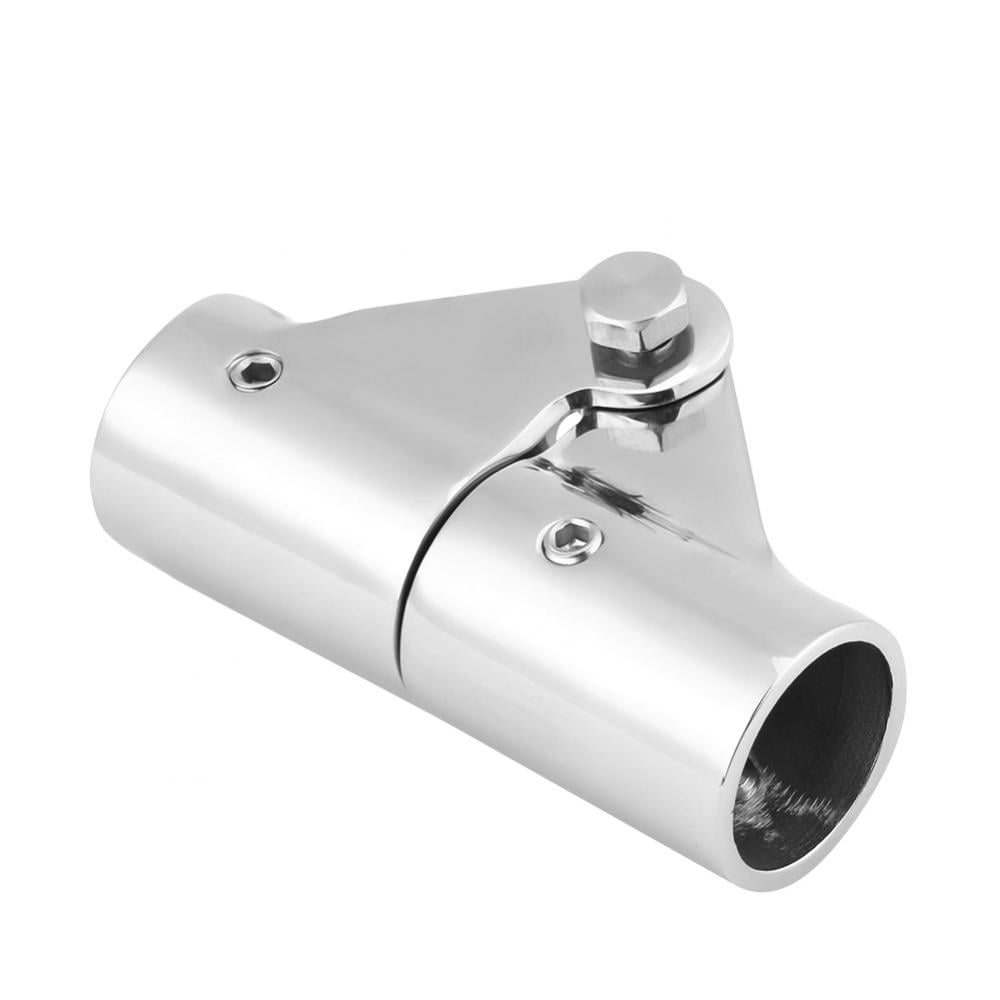 22mm Stainless Steel Boat Marine Pipe Connector For Folding Sun Canopies Masts