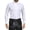 Black, variant on QHFBli Mens Pleated Tuxedo Shirt Formal Shirt Long Sleeve Pleated Front Dress Shirt