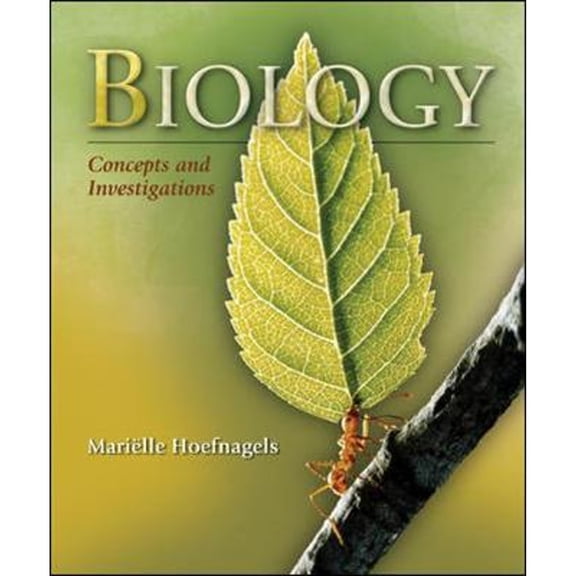 Pre-Owned Biology: Concepts & Investigations (Hardcover) 0073342521 9780073342528