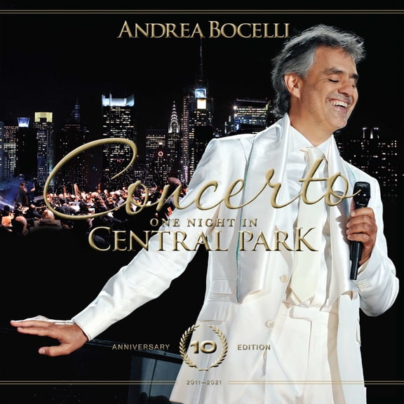 Andrea Bocelli - Concerto: One Night In Central Park - 10th Anniversary - Music & Performance - CD