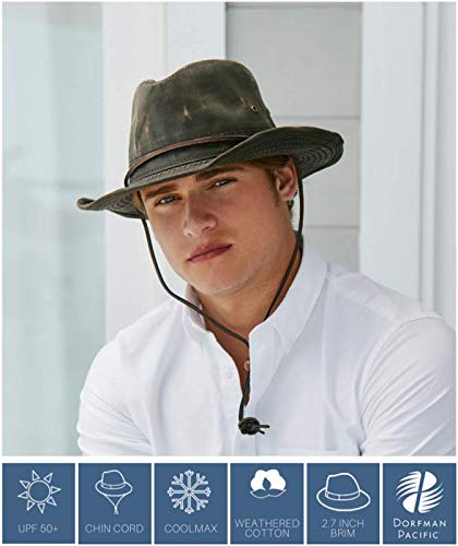 Dorfman Pacific Men's Band Binding Hat 