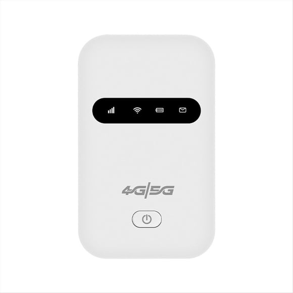 Enrutador WiFi Móvil 4G LTE de 150 Mbps, Punto de Acceso Portátil con Ranura para Tarjeta SIM, Módem de Internet Inalámbrico para Viajes en Coche, A