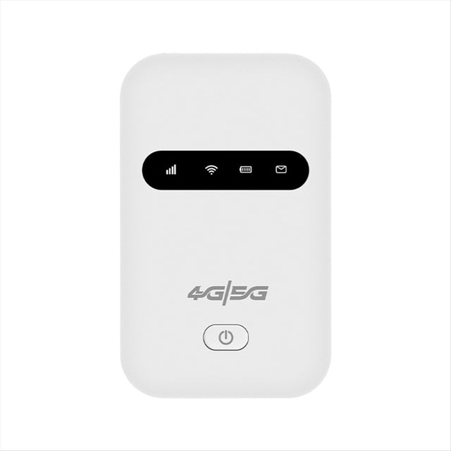 Enrutador WiFi Móvil 4G LTE de 150 Mbps, Punto de Acceso Portátil con Ranura para Tarjeta SIM, Módem de Internet Inalámbrico para Viajes en Coche, A