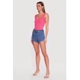 thumbnail image 2 of Women's Almost Famous Denim Shorts with Belt, 2 of 4