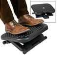 thumbnail image 5 of Mind Reader Foot Rest, Ergonomic, Height Adjustable, Plastic, 17"L x 13"W x 6.25"H, Set of 2, Black, 5 of 8