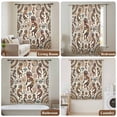 thumbnail image 6 of Boho Western Sheer Curtains 72 Inches Long, Vintage Abstract Art Ethnic Tribe Light Filering Curtains, Breathable Simi Curtain Privacy Drapes for Living Room Bedroom Lightweight Window Treatment, 6 of 9
