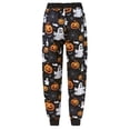 thumbnail image 2 of Aideaone Boys Halloween Pajama Pants Kids Long PJ Bottoms with Pockets 3D Print Sleepwear for Boys 7-16 Years, 2 of 2