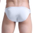 thumbnail image 6 of ZZwxWA Men's Swimwear Briefs Soild Color Lace-up Drawstring Elastic Waistband Bottoms Underwear Holiday Deals, 6 of 6