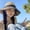 P-mesh ripple dot hollow beige, variant on The Wild Japanese Ripple Dot Mesh Shelter Women's Sunscreen Summer Thin Beach Straw Hat Lace Korean Version Of The Tide Japanese