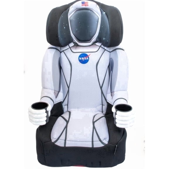 KidsEmbrace NASA Astronaut High Back Booster Car Seat (NO Harness - NO Latch) for Children Weighing 40-100 lbs.