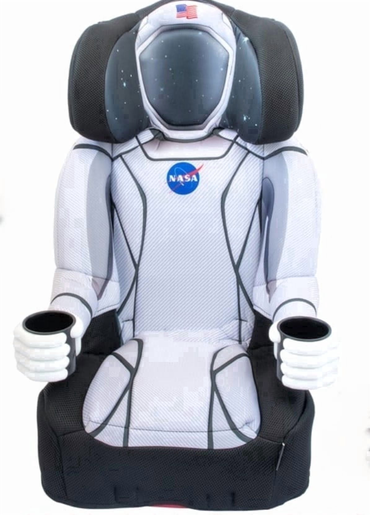 KidsEmbrace NASA Astronaut High Back Booster Car Seat (NO Harness - NO Latch) for Children Weighing 40-100 lbs.