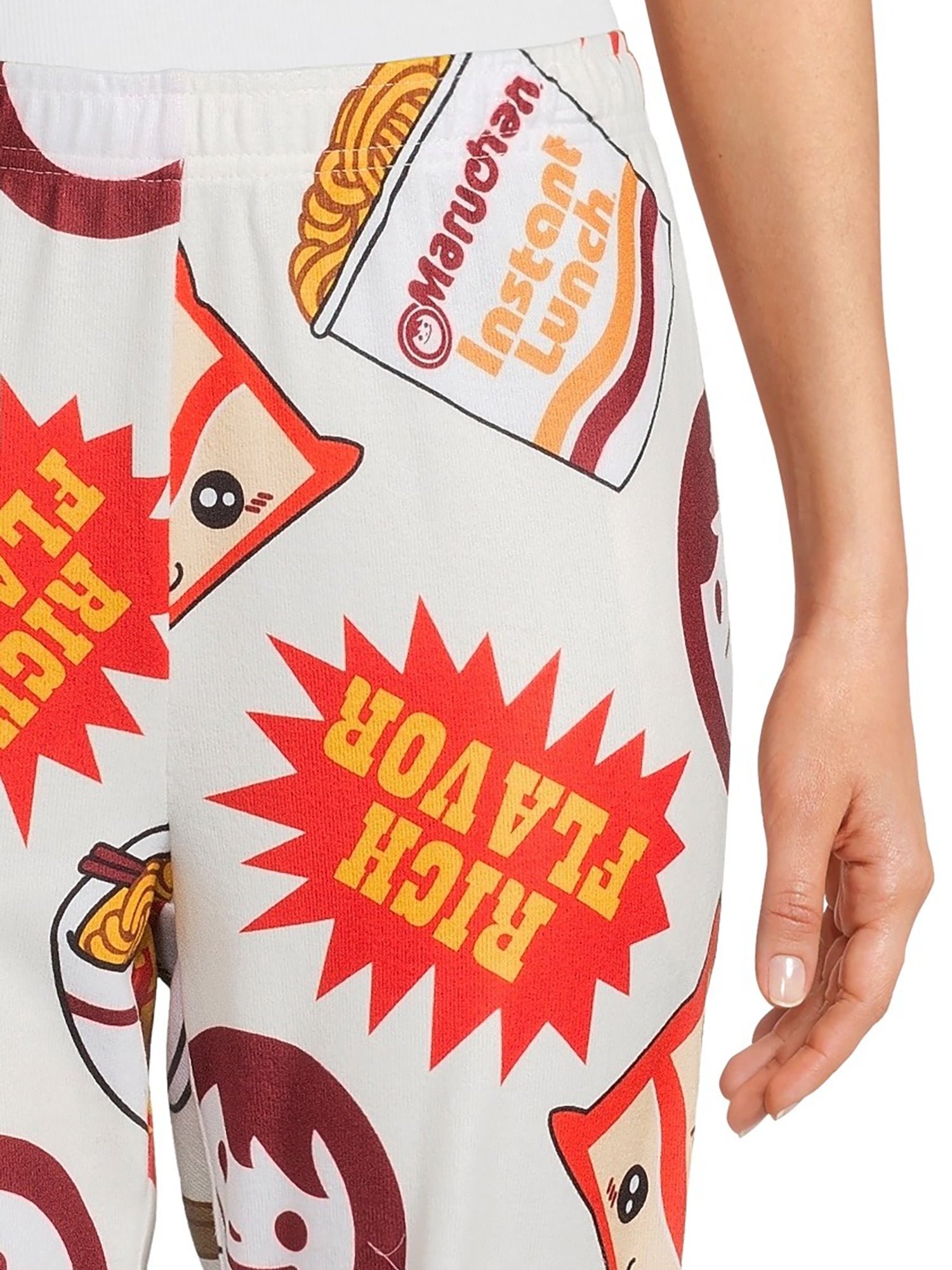 Maruchan Juniors’ Ramen Print Lounge Pants, Size XS-3X