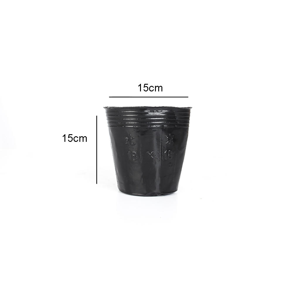 XMNZMH 50 Plastic Nursery Pots Small Seedlings Starting Plants Pots