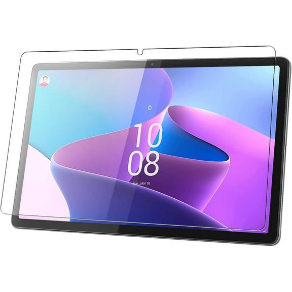 SOATUTO Compatible with Lenovo Tab P12 12.7 2023 Screen Protector,Full Coverage 9H Tempered Glass Film HD Clear Scratch Resistant,Bubble-Free Screen Protector for Lenovo Tab P12 (12.7") - 1 Pcs