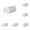 6pc, variant on Clear Bag Strong Leakage Small Garbage Bags Unscented Thick For Bathroom Kitchen Small Can Toilet Paper Gel Large Bag Bag Tall Kitchen Bags Paper Tall Kitchen Bag W10165294 Compactor Bags Large