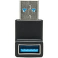 thumbnail image 3 of Tripp Lite USB 3.0 SuperSpeed Adapter, USB-A to USB-A, M/F, Down Angle, Black, 3 of 3