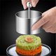 thumbnail image 5 of Stainless Steel Rice Mold Cold Dishes Moulds Tiramisu Molds Convenient Cake Shaping Tool Practical Food Rings Stamper, 5 of 5