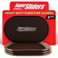 thumbnail image 1 of Deslizadores para Muebles Super Sliders Ovalados 15 x 24 cm Paquete de 4, 1 of 7