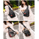 thumbnail image 4 of Bolsos de pecho, bolsos cruzados impermeables para hombres y mujeres, bolsos de hombro de moda para viajes, senderismo y deportes al aire libre, 4 of 7