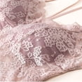thumbnail image 7 of ChoXxx Women's Lace Backless Camisole Removable Padding Braless Strap Casual Pink M, 7 of 7