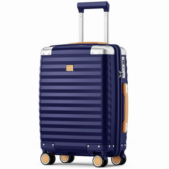 Joyway 20-Inch Carry-On Luggage with Metal Corner Protectors, TSA Lock, Spinner Wheels, Lightweight Hard Shell Suitcase