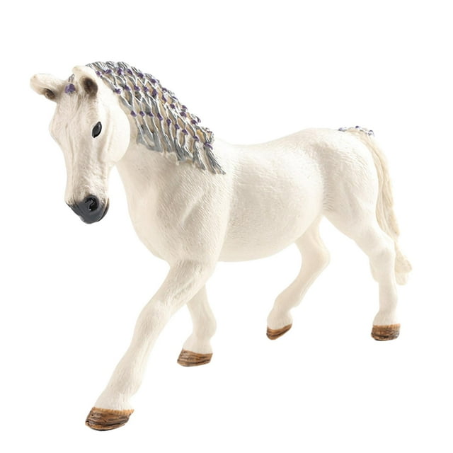 Figuras de caballos estatua de vida silvestre juguete educativo realista modelo Animal para edades de 3 a 8 años regalos para niños y niñas decoración Estilo B