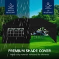 thumbnail image 6 of Best Choice Products 10x20ft Party Tent Pop Up Canopy Easy Setup w/ 1-Button Setup, Wheeled Case, 4 Weight Bags - Black, 6 of 10