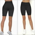 thumbnail image 2 of Women Butt Lift Workout Shorts Textured High Waist Scrunch Booty Yoga Shorts Control Leggings, 2 of 7