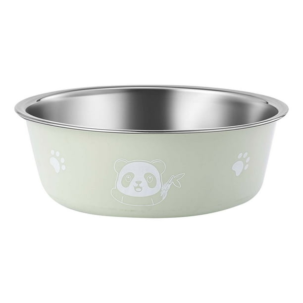 Comedero deslizante de acero inoxidable para mascotas. Comedero universal y cuenco para gatos. Cuenco para agua. Aptos para alimentos. Duraderos. Comederos para gatos y perros.