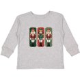 thumbnail image 3 of Inktastic Christmas Nutcracker Trio Boys or Girls Long Sleeve Toddler T-Shirt, 3 of 5