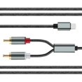 thumbnail image 1 of Apple a 2rca Lotus Cable Cable de audio Altavoz Amplificador de audio Iphone Enlace de teléfono móvil Cable de audio ShuxiuWang 8390612430190, 1 of 1