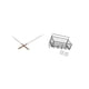 thumbnail image 5 of Mecanismo De Reemplazo De Manecillas Para Relojes De Pared, Accesorios Para Reparación Y Mantenimiento De Manecillas De Relojes Domésticos., 5 of 8
