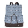 thumbnail image 1 of Fotbe Cute Whale Mochila Bolso con Estampado para Mujer, Mochila Antirrobo de Nylon Impermeable, Bolsa Ligera de Hombro, 1 of 4