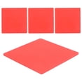 thumbnail image 3 of Shisuyan Anti-skid Cup Coaster Non-slip Red Silicone 4Pcs 4x4 Inches, 3 of 8