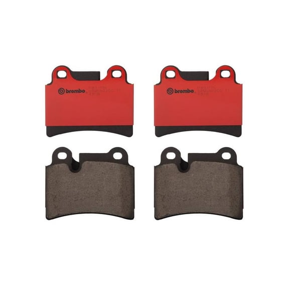 Brembo OE P85111N Rear Premium NAO Ceramic Brake Pads for Volkswagen Touareg (2006-2010)