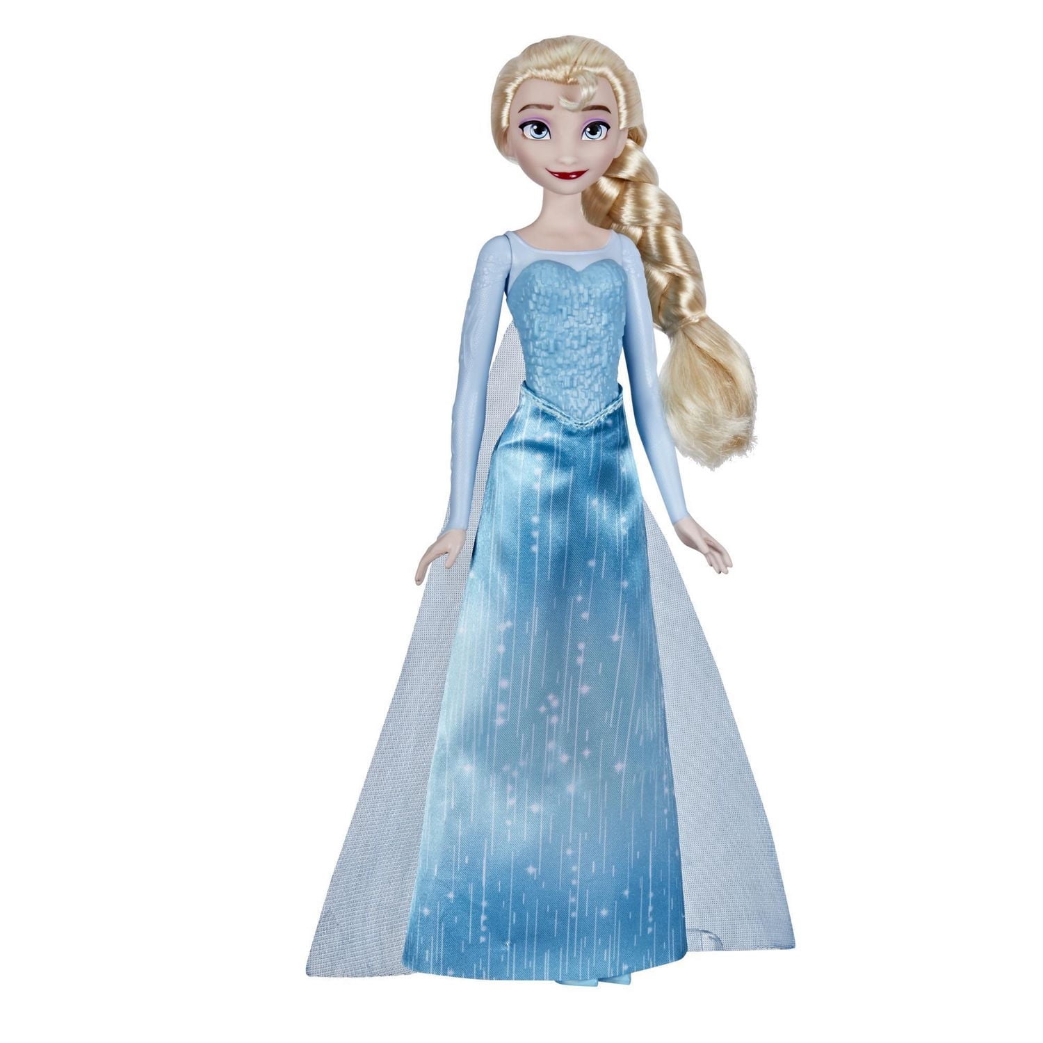 Disney's Frozen Shimmer Elsa Fashion Doll, Skirt, Shoes, and Long Blonde Hair, Toy for Kids 3 Years Old and Up