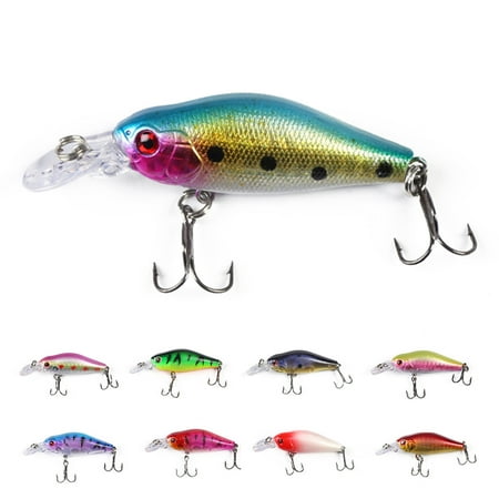 Windfall Fishing Lures Shallow Deep Diving Swimbait Crankbait Fishing Wobble Multi Jointed Hard Baits for Bass Trout Freshwater and Saltwater - 3D Eyes Bionic Fishing Bait