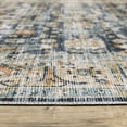 thumbnail image 3 of Oriental Weavers Charleston Washable Area Rug - CHA05 - 2' x 8' - in Blue/ Gold - Vintage Inspired, Non-Slip, Stain Resitant, Ultra Low Pile, Entryway, Hallway Runner Rug, 3 of 3