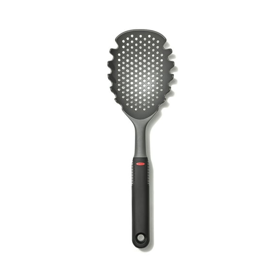 OXO SoftWorks Pasta Scoop Strainer with Long, Comfortable Handle & Large Scoop Capacity