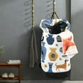 thumbnail image 5 of RMDQTR Durable Large Laundry Backpack with Drawstring Closure Ideal for Laundry Trips,Travel&Camping Ancient Greek Vases and Dogs, 5 of 7