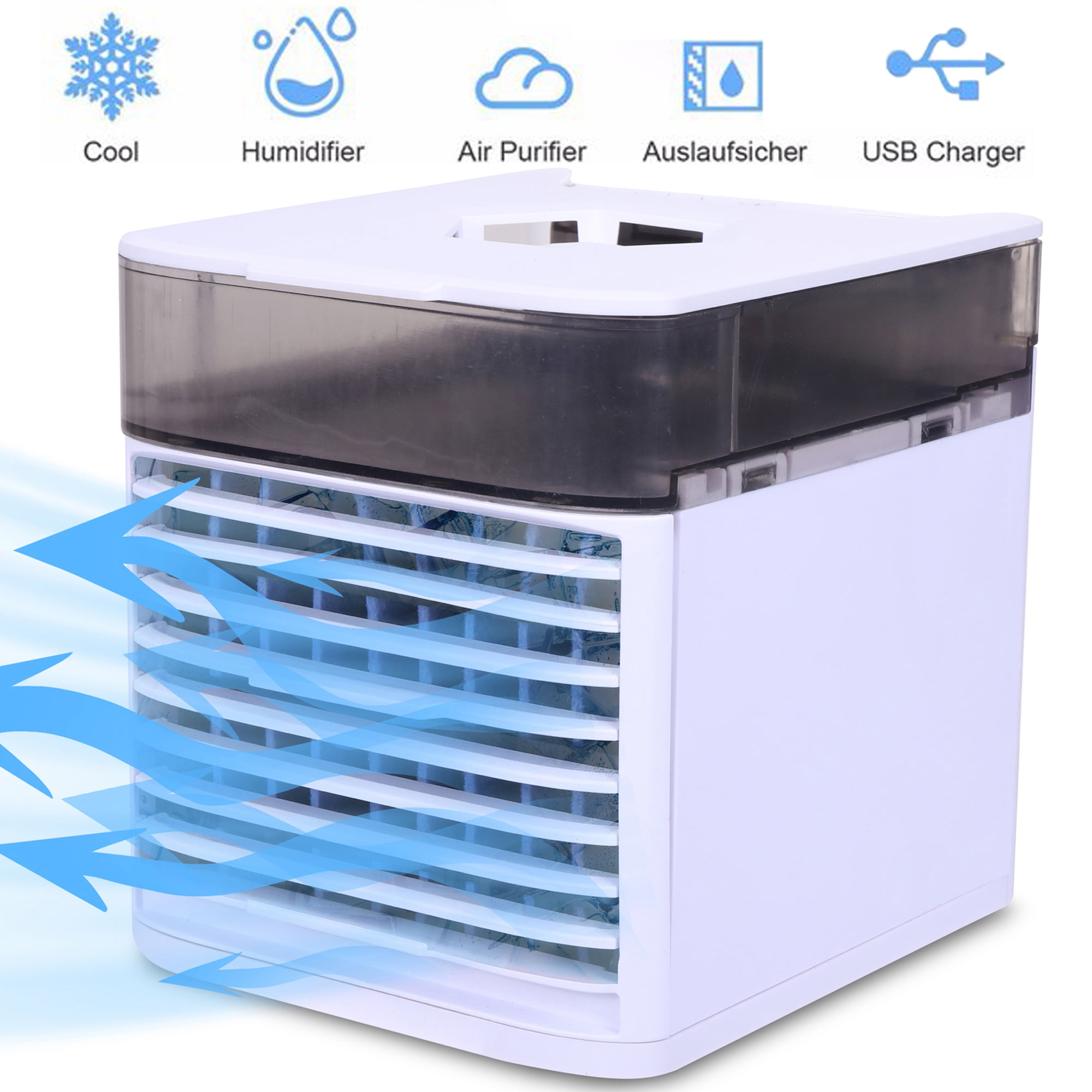 SAYFUT Portable Air Conditioner Fan Personal Cooler with Icebox USB 3