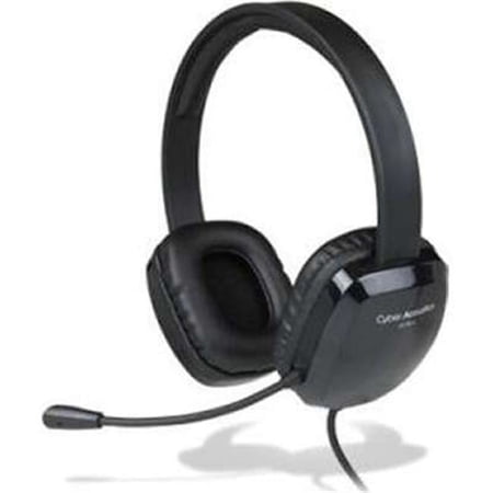 UPC: 0646422301143 | Cyber Acoustics AC-6012 USB Stereo Headset