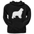 thumbnail image 1 of Newfoundland Silhouette Black Adult Hoodie, 1 of 1