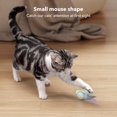 thumbnail image 2 of Indoor Cat Interactive Cat Toy, [2023 Upgraded Version] Kitten Toy, Automatic Cat Toy with LED Light, Cat and Mouse Toy, USB Rechargeable Mobile Cat Toy, Smart Sensing Electric Cat Toy, 2 of 5