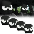 thumbnail image 1 of Funny Cartoon Car Headrest Covers – 2PCS Universal Fit,Head Rest Covers Funny Eye,Big Eyes Cars Seat Protector Cover,Automobile Headrest Protector,Universal Interior Cars Accessories(Style-D,4PCS), 1 of 8