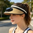 thumbnail image 6 of Outdoor Wide Brim Sun Hat with Solar Fan, Sun Bucket Hat for Men Women, Sun Protection Hat, Bucket Fishing Hat with Fan Built in, 6 of 6