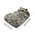 thumbnail image 3 of Cute Cat Shaped Rug,Super Soft Absorbent Non Slip Floor Mat for Front Door Bathroom Kitchen Indoor Home Decor,15.7"x23.6", 3 of 6