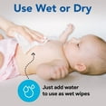 thumbnail image 2 of Hand-E Soft Dry Disposable Cloth Wipes for Baby -No Additives- 100% Fabric, 2 of 6