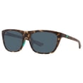 thumbnail image 2 of Costa Cheeca Two Tone Resin Frame Grey Lens Unisex Sunglasses CHA249OGP, 2 of 3