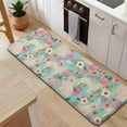 thumbnail image 5 of Golden Retriever Dog and Flowers Kitchen Rug Mat,Kitchen Runner Rugs Non Skid Washable,Decorative Kitchen Floor Mats for Kitchen,Sink,Laundry,17"x47.2", 5 of 7